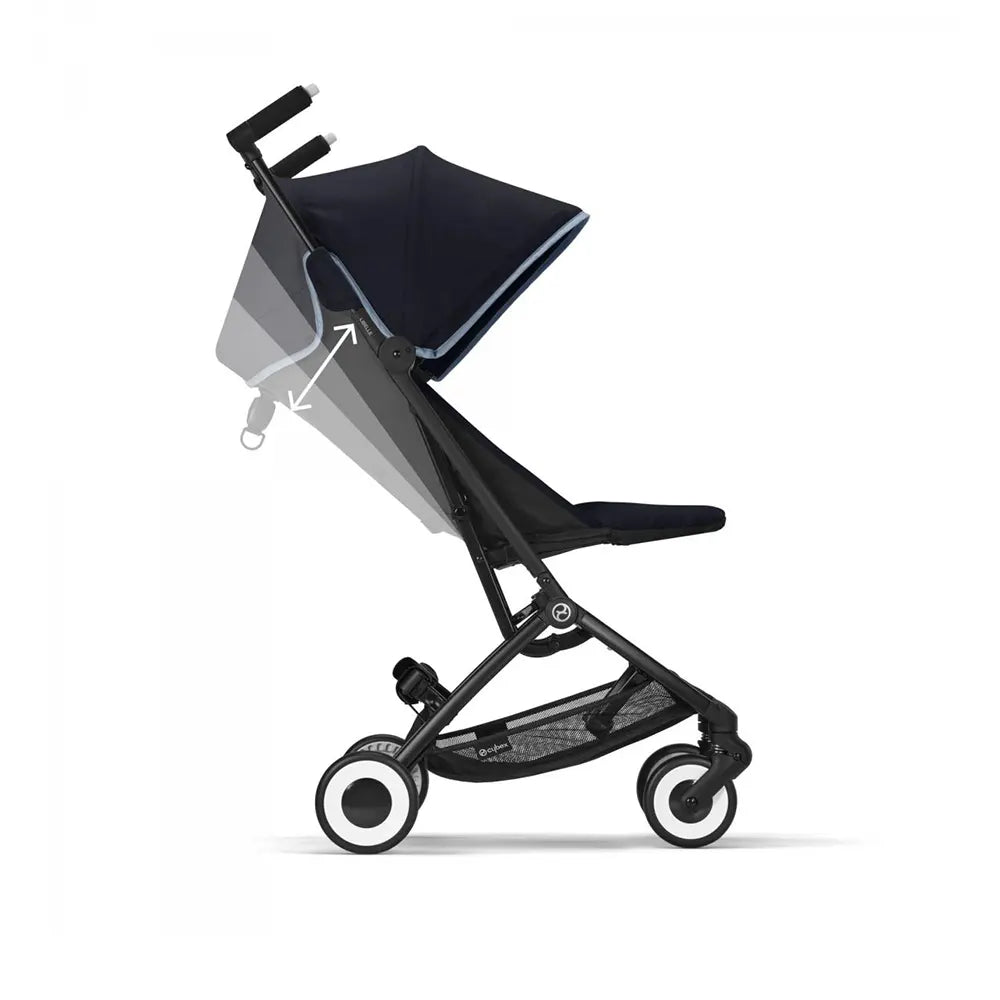 CYBEX Libelle Ultra Compact Stroller Ocean Blue Wlidaty Morocco 1 E Commerce Site for Kids Clothing Toys Books Baby Gear Strollers Baby Registries Gifts and Gift Cards Year End Sales