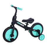 Lorelli Bicyclette Runner 2 en 1 - Noir et Turquois