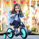 Lorelli Bicyclette Runner 2 en 1 - Noir et Turquois