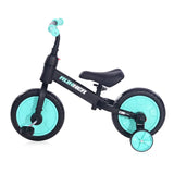 Lorelli Bicyclette Runner 2 en 1 - Noir et Turquois