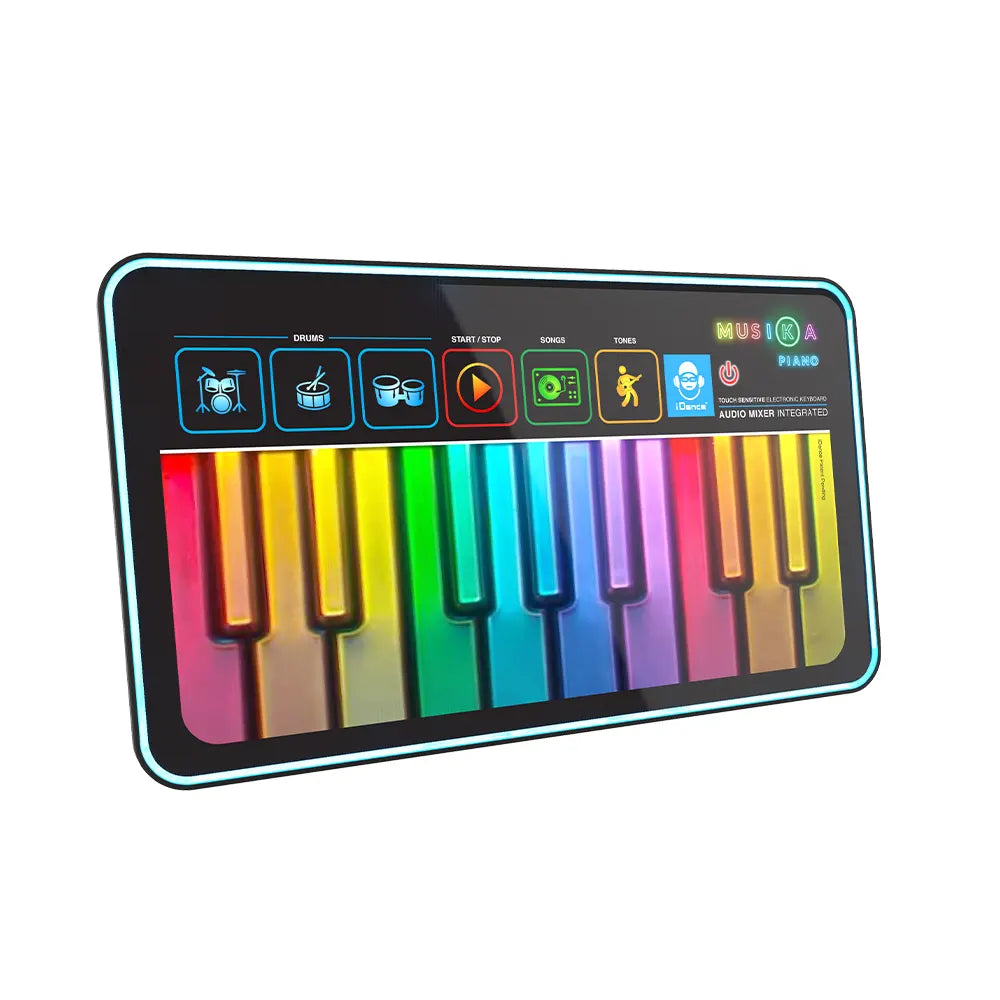 Piano iDance avec Touches Tactiles - Noir 