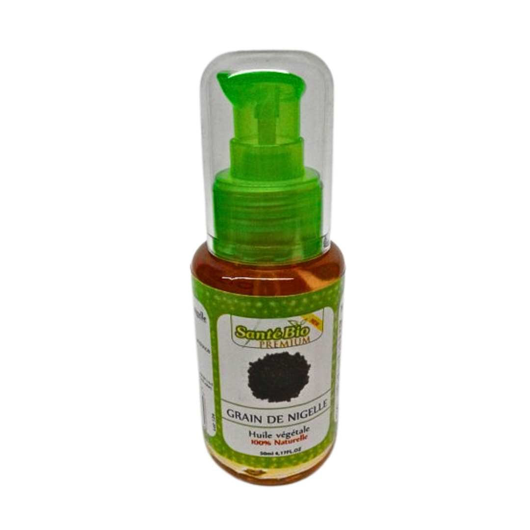 Santé Bio huile de grain de nigelle 50 ml – flacon