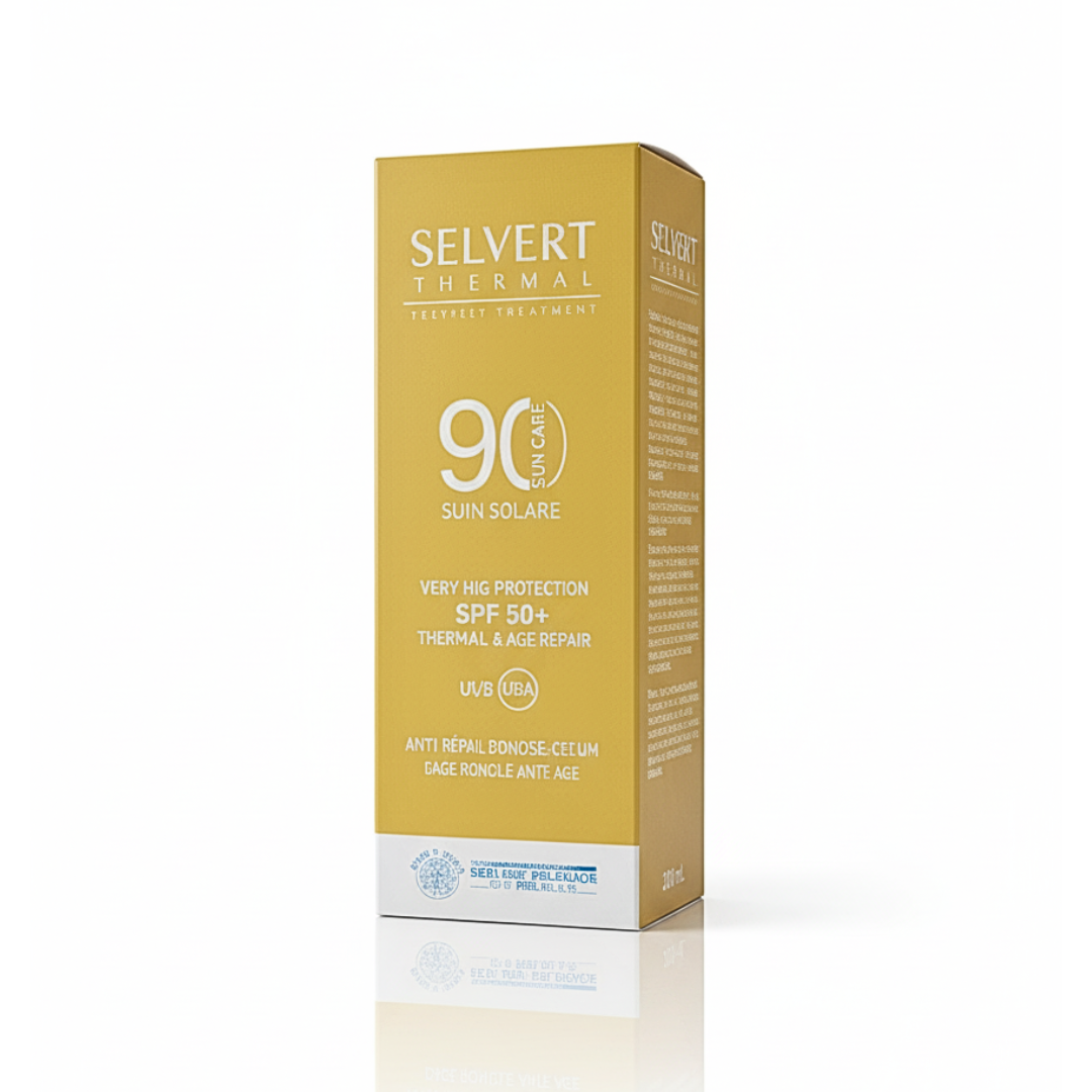 Selvert Thermal écran solaire minéral SPF 50 anti-âge 50 ml