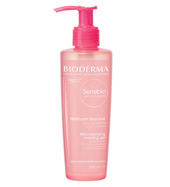 Bioderma - Sensibio Gel Lavant Moussant Nettoyant Douceur - 200 ml