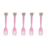 Bluey Pink Fork Set – 10 Pieces