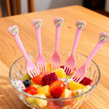 Bluey Pink Fork Set – 10 Pieces