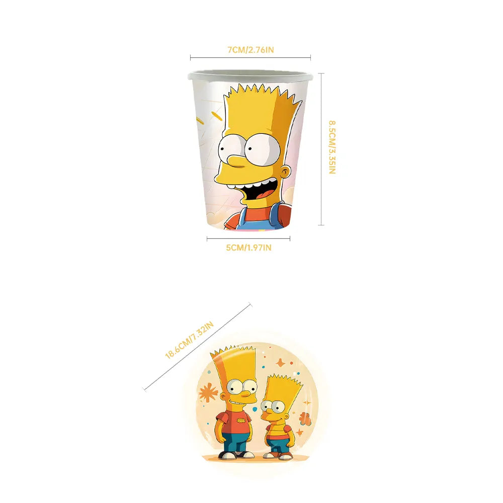 51 Piece Birthday Pack - Simpsons