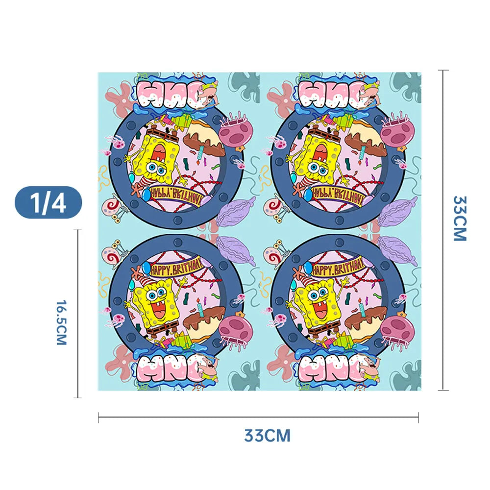 51 Piece Birthday Pack - SpongeBob