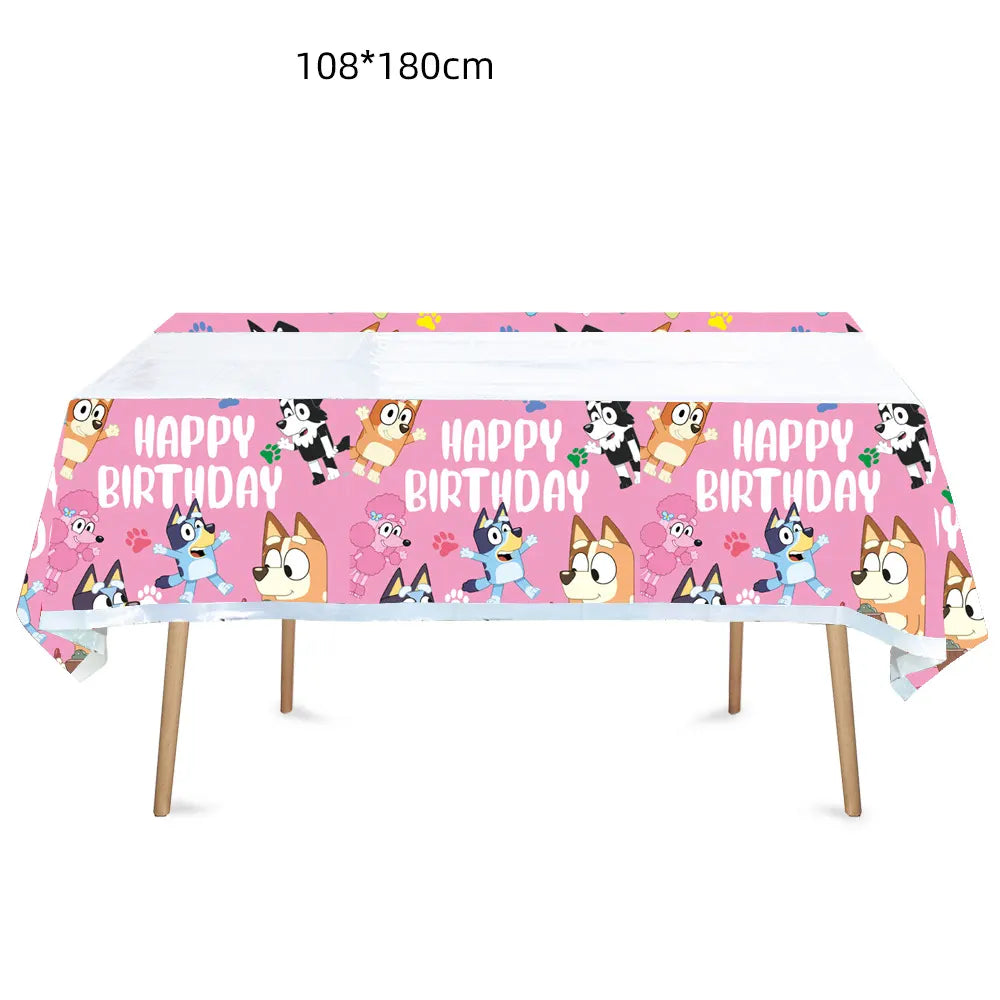 52 Piece Birthday Pack – Pink Bluey