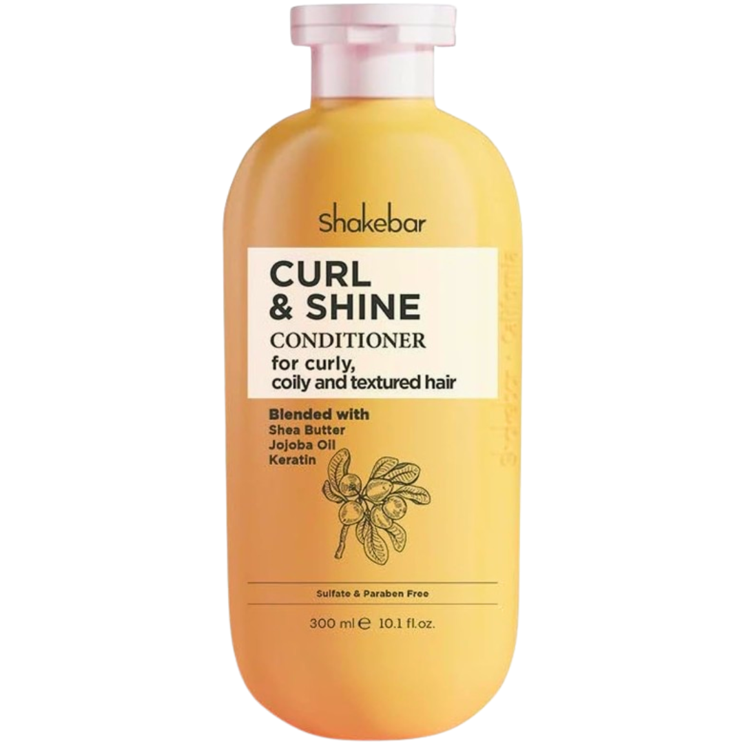 Shakebar Curl & Shine après-shampoing 300 ml – flacon