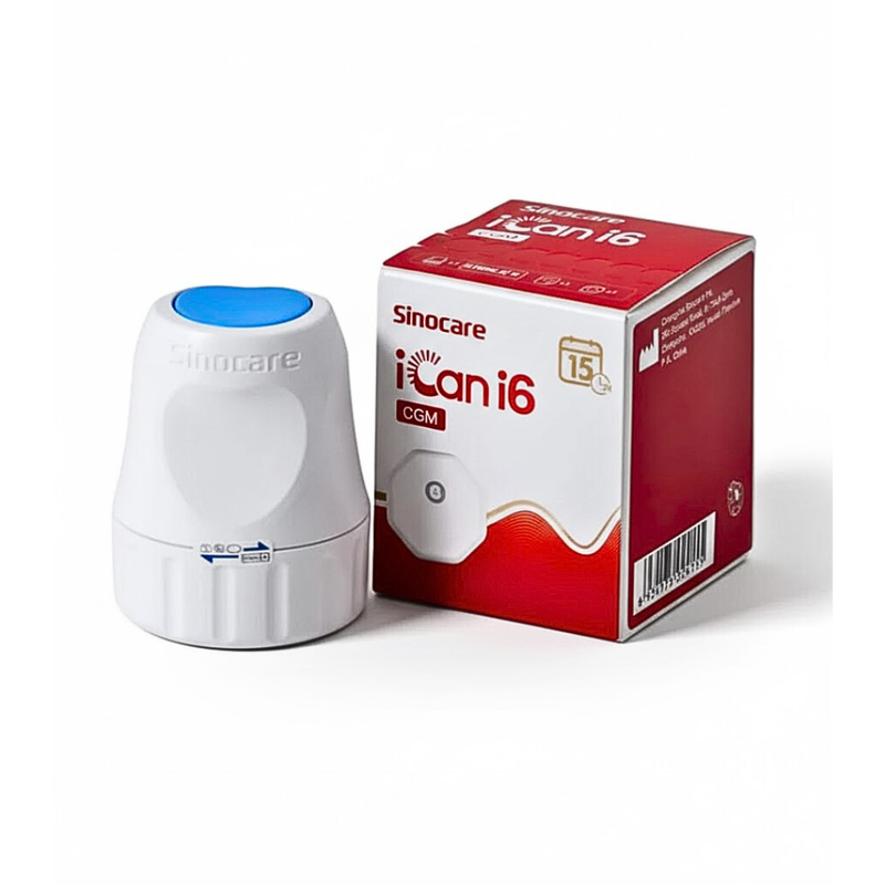 Sinocare جهاز المراقبة المستمرة للغلوكوز iCan i6 CGM