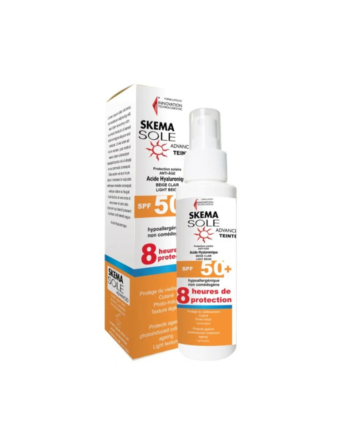 Skema Sole Tinte Avanzado Ácido Hialurónico spf50+ 100ml