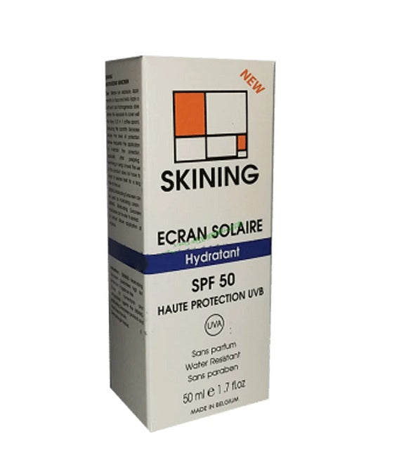 Skining Protector Solar Invisible Hidratante para Pieles Secas 50ml