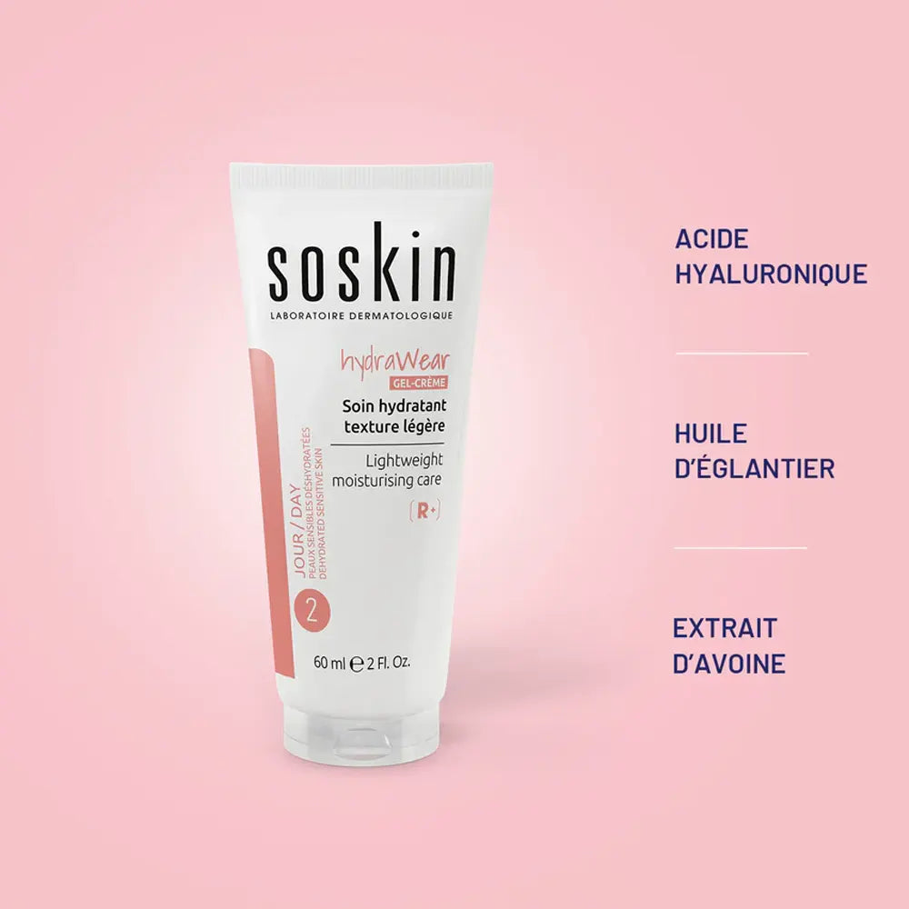 Soskin HydraWear Gel-Creme Soin Hydratant Légère – 60 ml