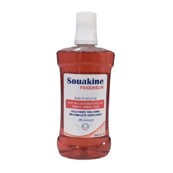 SOUAKINE ENJUAGUE BUCAL CON ACEITES ESENCIALES 500ML