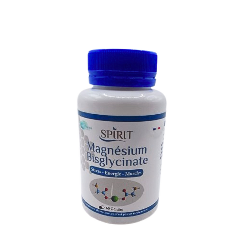 Spirit Magnesium Bisglycinate 60 Capsules – Sleep and Serenity