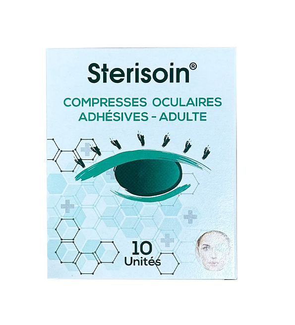 Sterisoin Adult Eye Compresses – Box of 10 Units