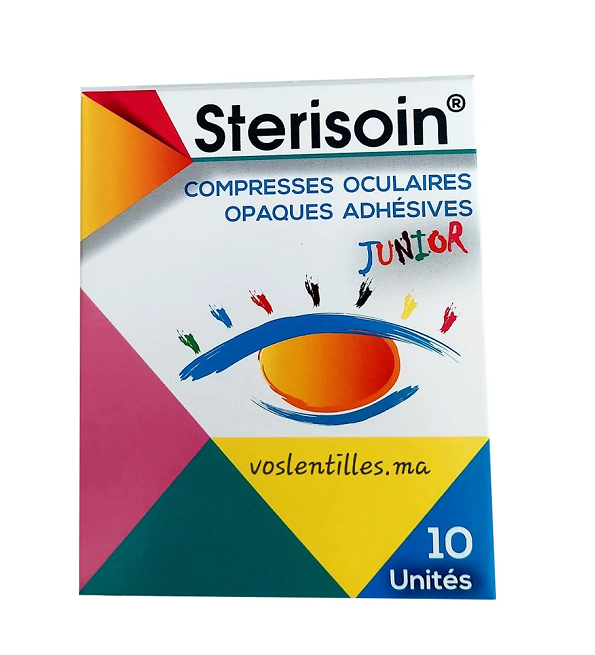 Sterisoin Junior Eye Compresses 10 Units