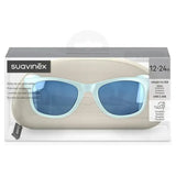 Suavinex Lunettes de Soleil Bébé Forme Carré 12-24 Mois - Bleu