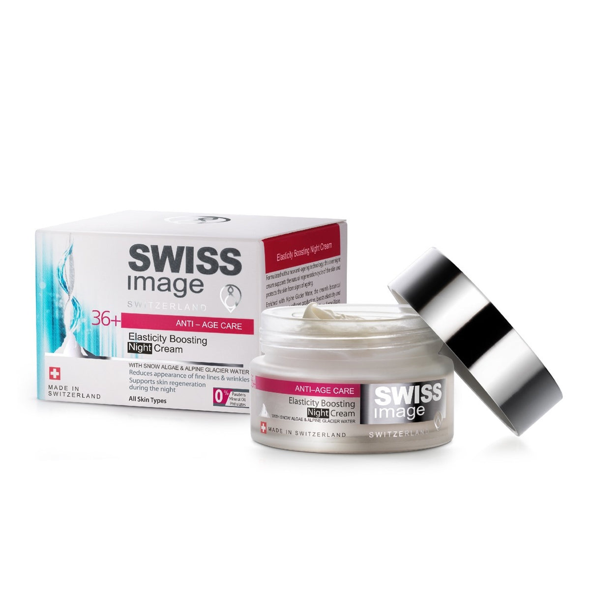 Swiss Image Elasticity Boosting crème de nuit 50 ml - pot