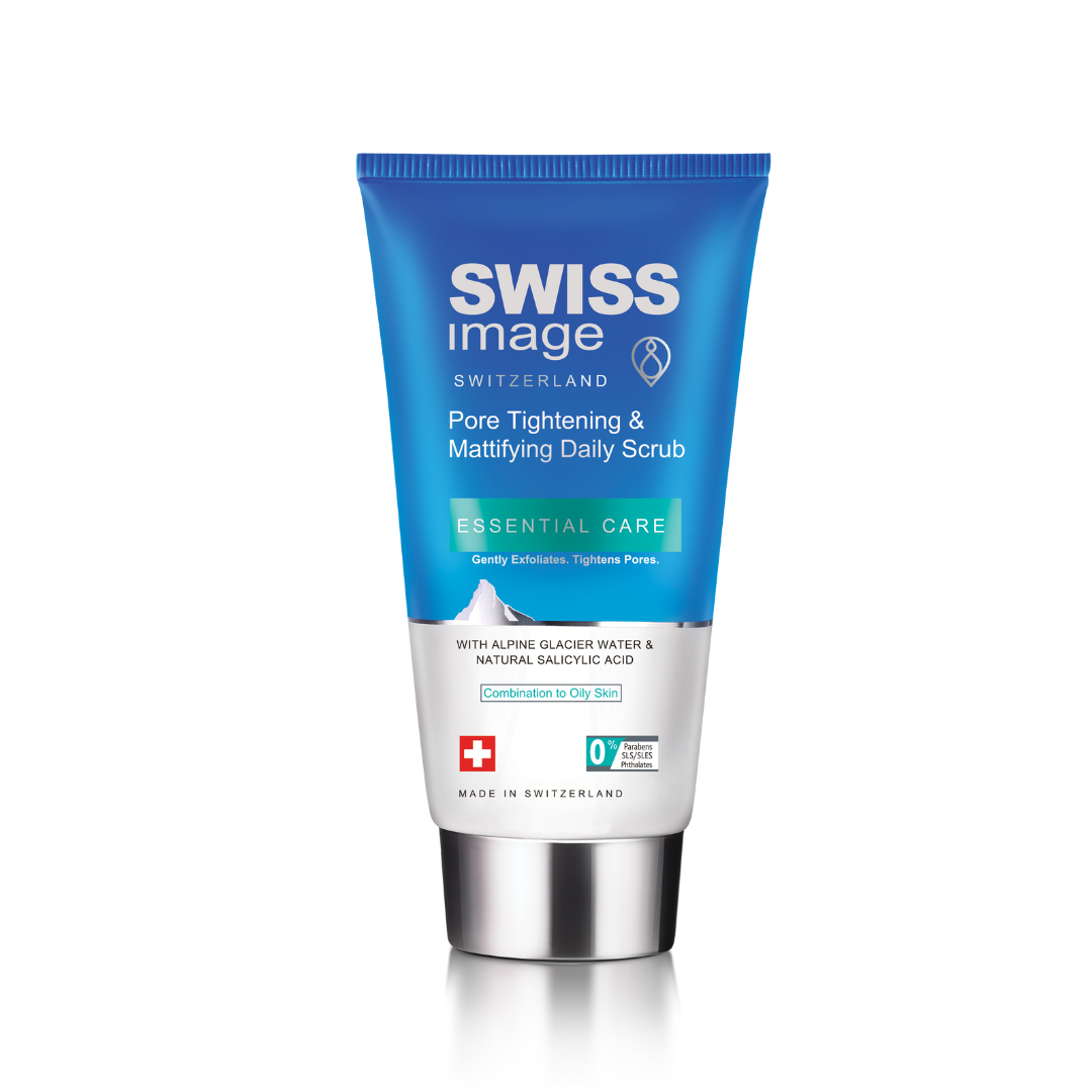 Swiss Image Essential Care gommage resserrant pores et matifiant 150 ml – tube