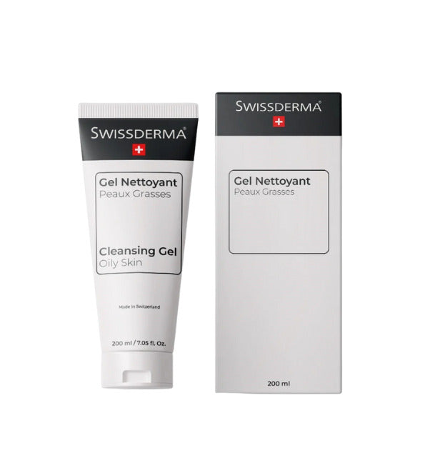 Swissderma Gel Nettoyant Peaux Grasses 200ml
