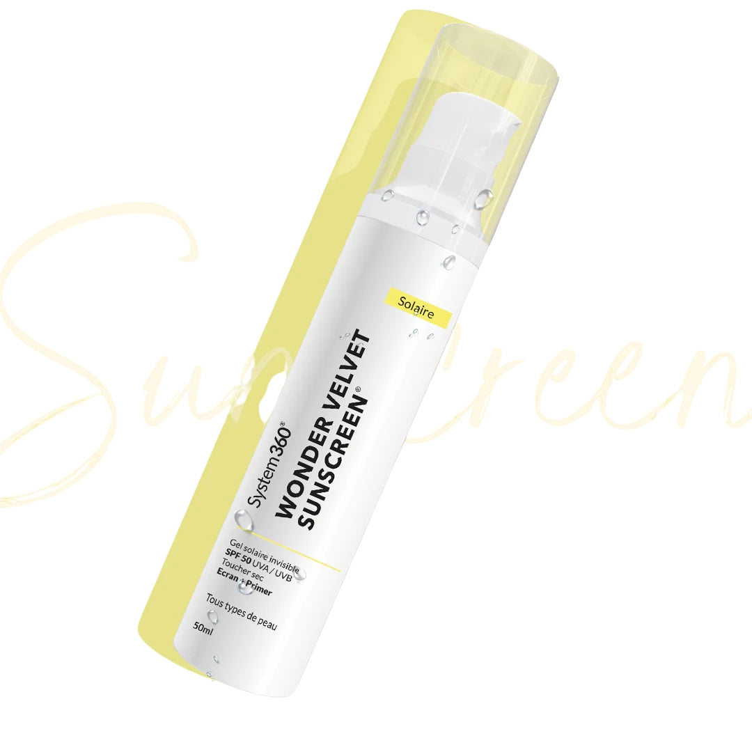 System 360 Wonder Velvet gel solaire visage 50 ml