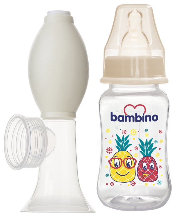 Bambino tire-lait avec biberon réf. T002