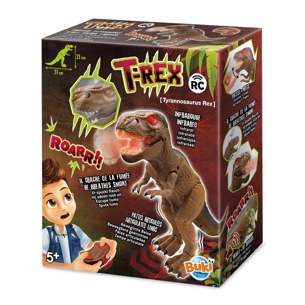 Buki T-Rex RC Dinosaure Télécommandé - 31 cm