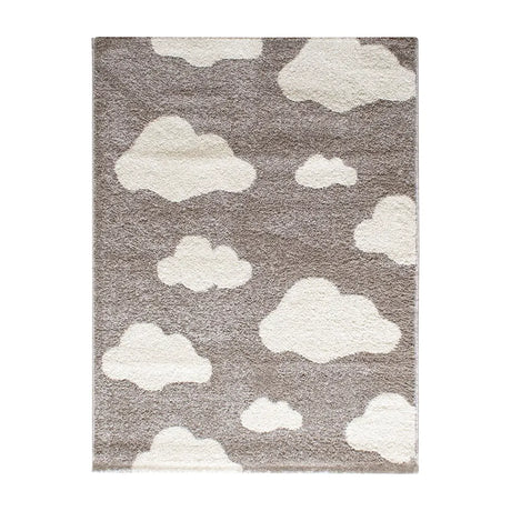 Tapis Tuman Taupe Crème