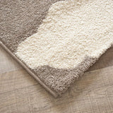 Tapis Tuman Taupe Crème