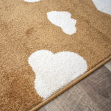 Tapis Tuman Camel Crème