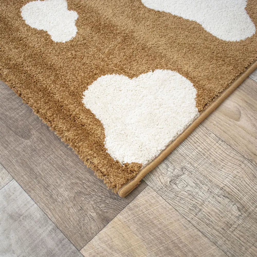 Tapis Tuman Camel Crème