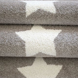 Tapis Bulji Taupe Crème