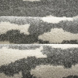 Tapis Poissina Gris Crème