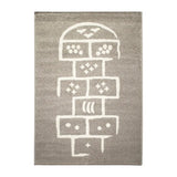 Tapis Hopscotch Taupe Crème