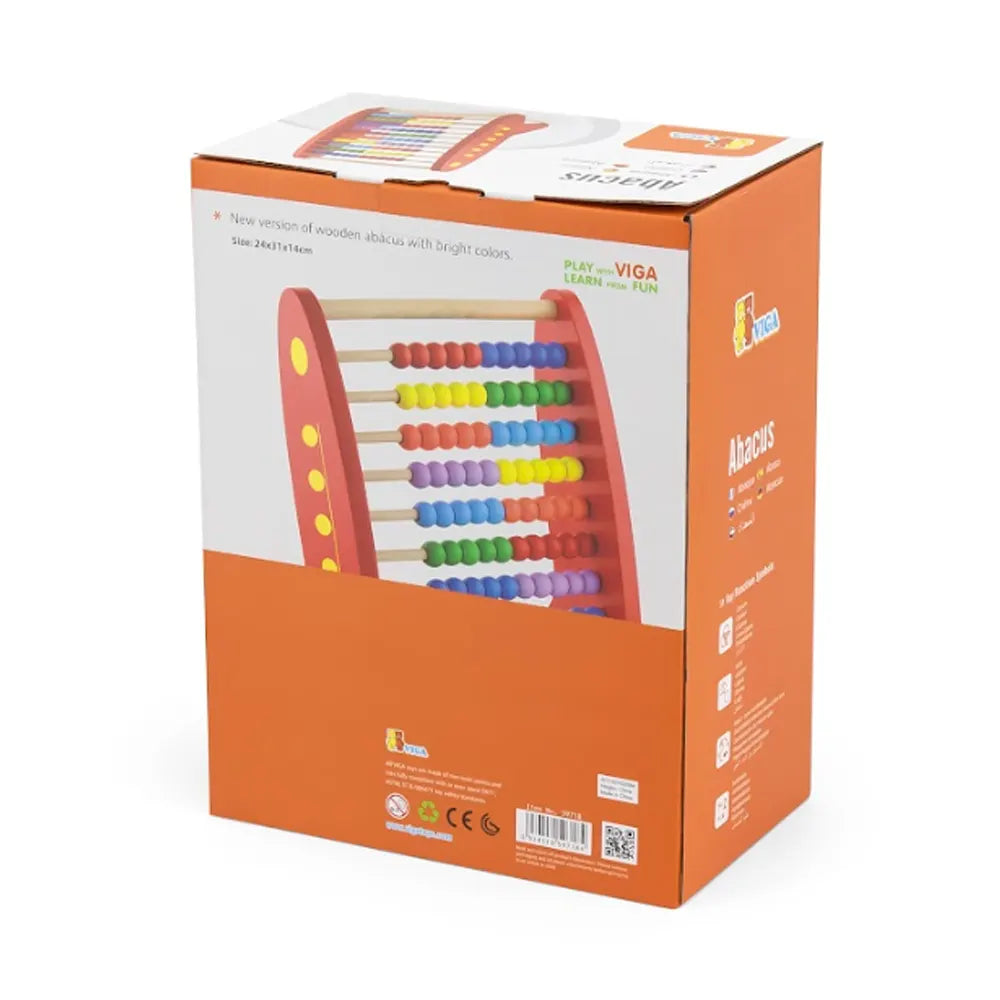 Viga Toys Abacus Machines à Compter – 3A+