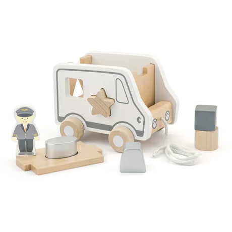 Viga Toys Camion à Tirer Tri de Formes – 2A+