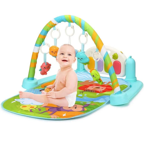 Tapis de Jeu Ovale avec Piano à Pied - 0M+