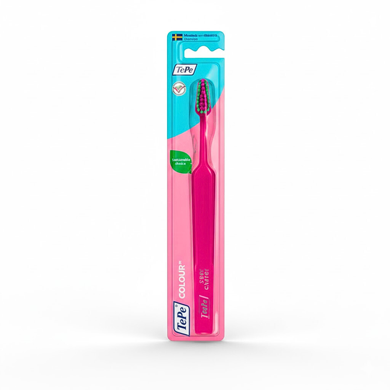 TePe Cepillo de Dientes Colour Rosa Suave