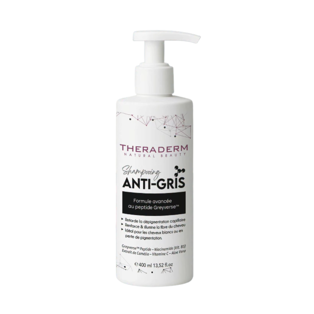 Theraderm shampooing anti-gris 400 ml – flacon