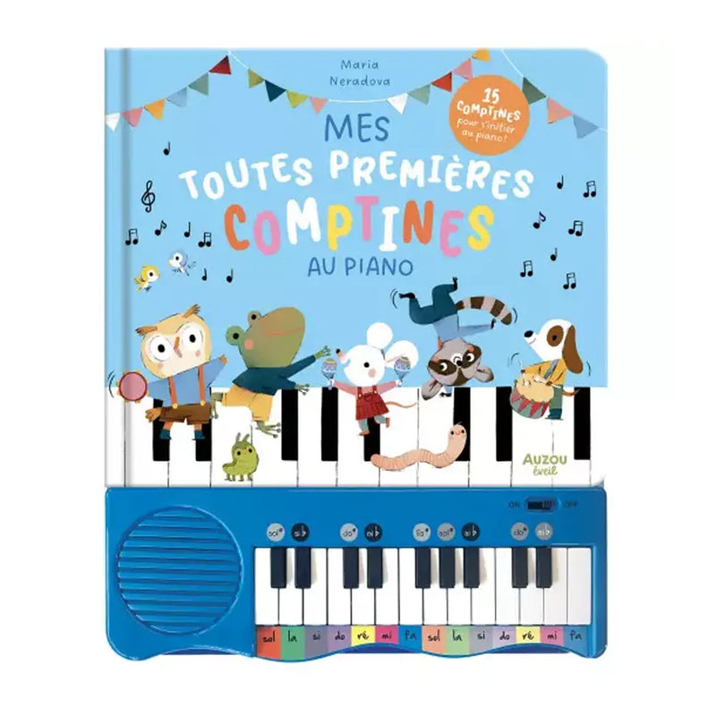 Auzou My First Piano Rhymes - Book with Piano
