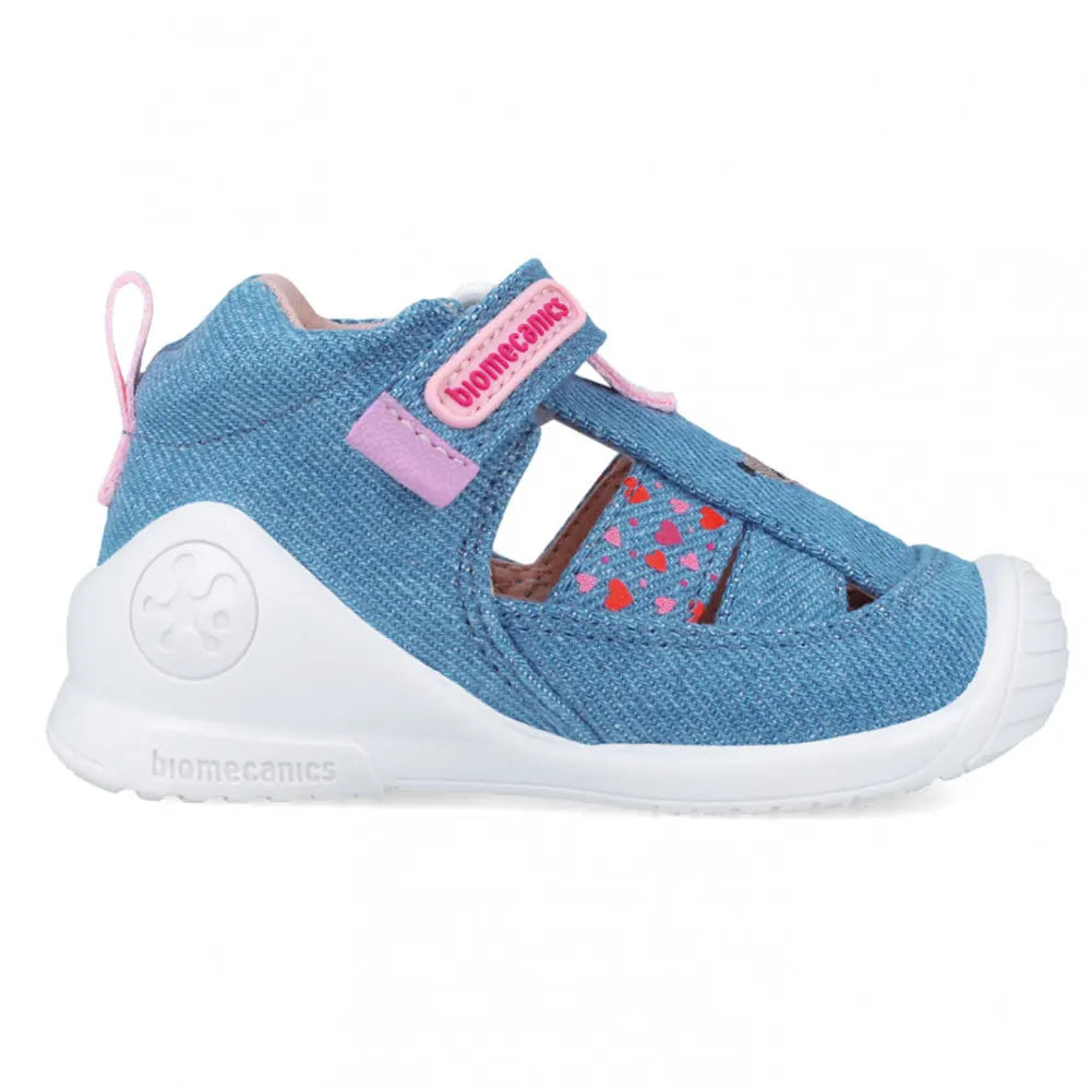 Biomecanics Ergonomic Canvas Sandals – Blue Jean