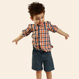 Moon Boy's Shorts - Denim Blue