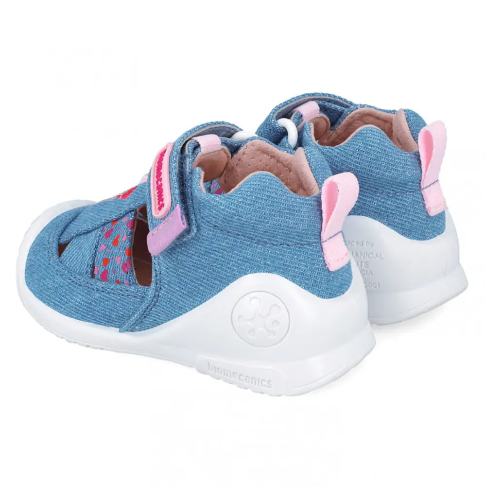 Biomecanics Ergonomic Canvas Sandals – Blue Jean