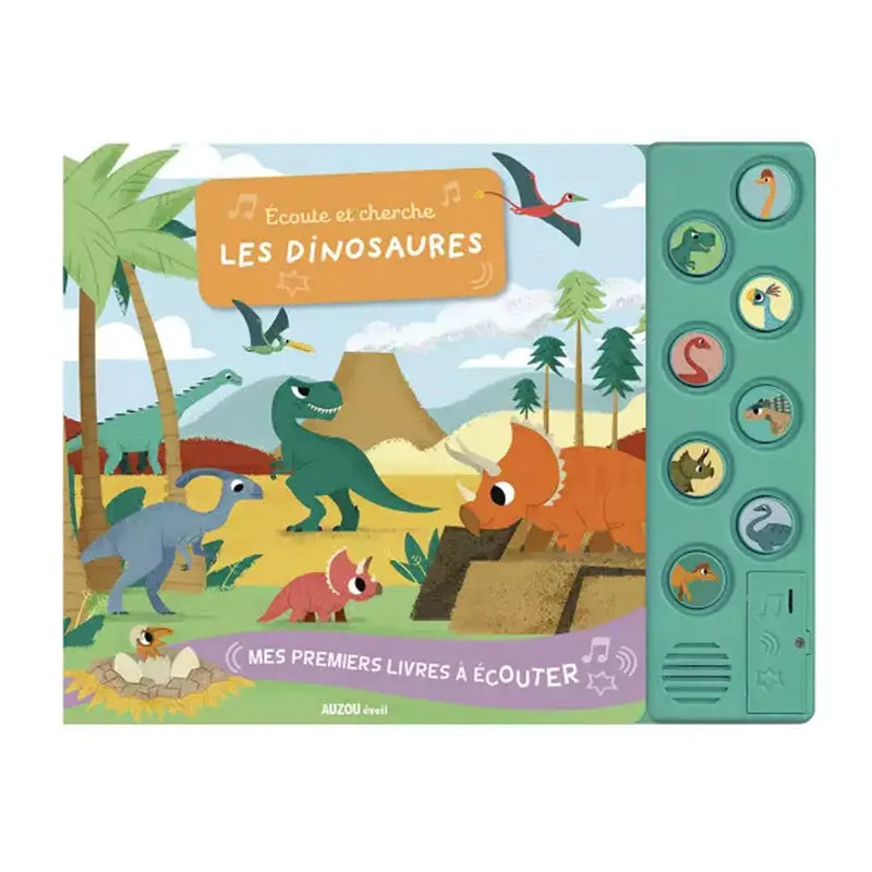 Auzou My First Books to Listen To - Listen and Look for the Dinosaurs