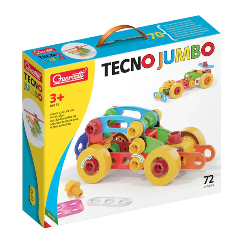 Quercetti Techno Jumbo Assembly Game - 3Y+