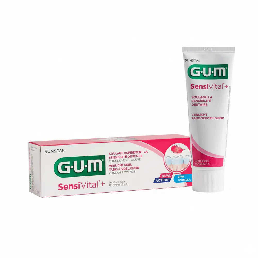G.U.M SensiVital Plus Dentifrice 75ml - 7A+