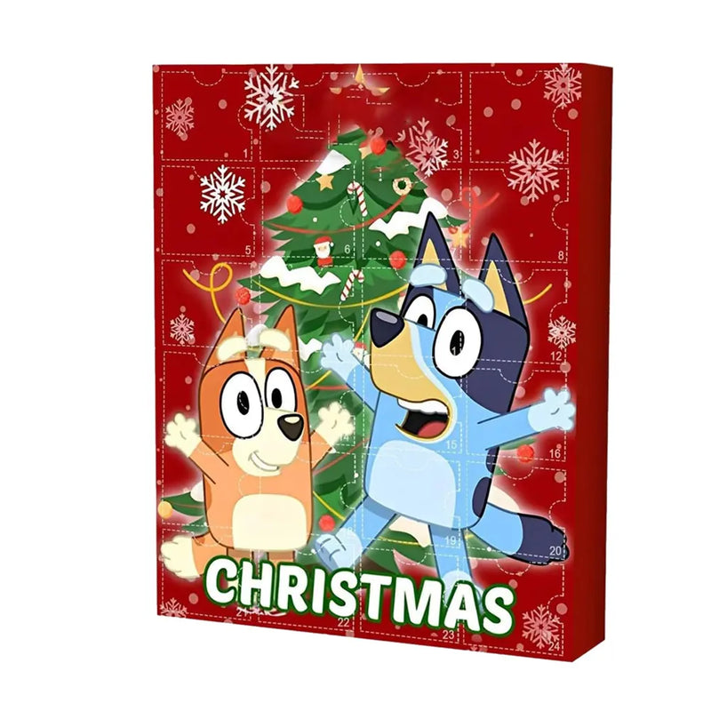 Calendrier de l’Avent Amazing Box Bluey – 24 Surprises - Rouge