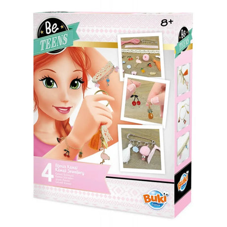 Buki Coffret Créatif 4 Bijoux Kawaii – 8A+